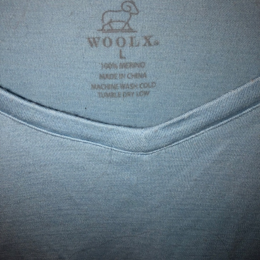 WOOLX 100% Merino Wool women’s large long sleeve top - Picture 2 of 6